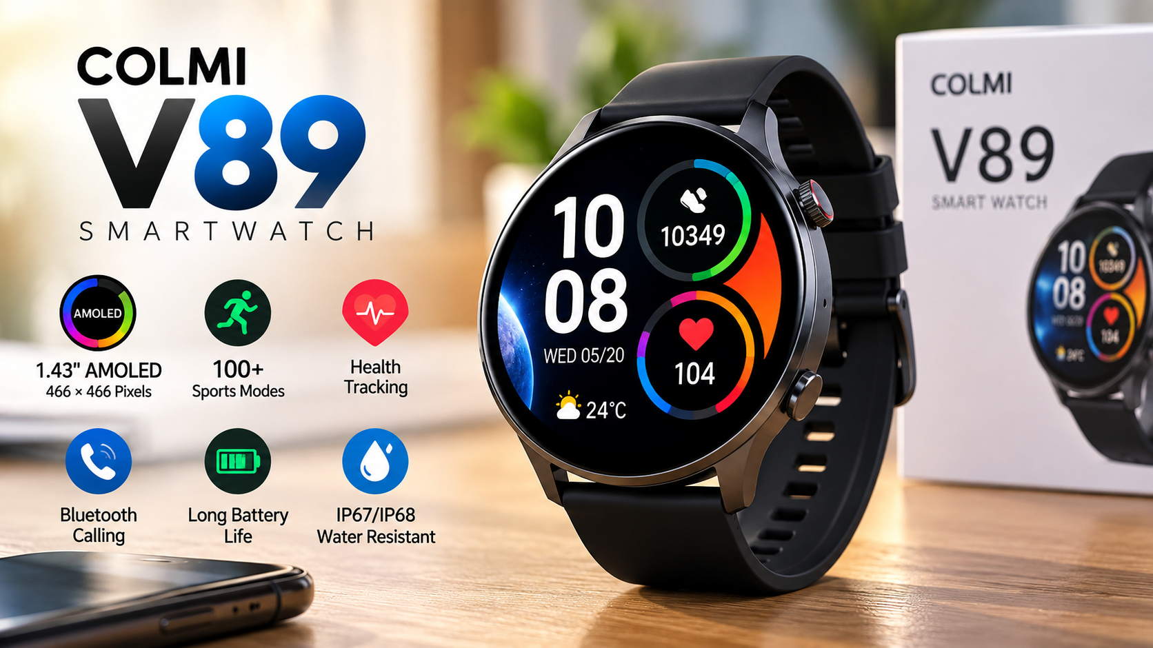 V89 Smartwatch